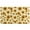 Beige Sunflower Pattern, variant on Black White Checker Sunflower Pattern Door Rugs,Washable Non Slip Door Mats Indoor,Decorative Door Mats,Entry Mat Indoor for Entrance,Bedroom,Kitchen,Bathroom,17"x30"