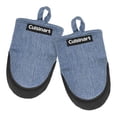 thumbnail image 1 of Guantes de horno Cuisinart Mini resistentes al calor, 14 cm x 18 cm (cambray), 1 of 7