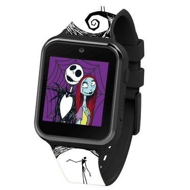 Disney Tim Burton Nightmare Before Christmas Unisex Child Smart Watch Silicone Strap Black White (NC4439WMC)