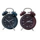 thumbnail image 4 of Reloj despertador mecánico de doble campana de 2 piezas con luz mate-vino, 4 of 9