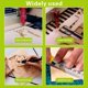 thumbnail image 2 of Paquete de 12 Hojas de Tilo, Hojas de Madera Contrachapada de 12x12x1/8 Pulgadas, Tilo de 3 mm para Corte , Espacios en para Grabado , Dibujo, 2 of 5