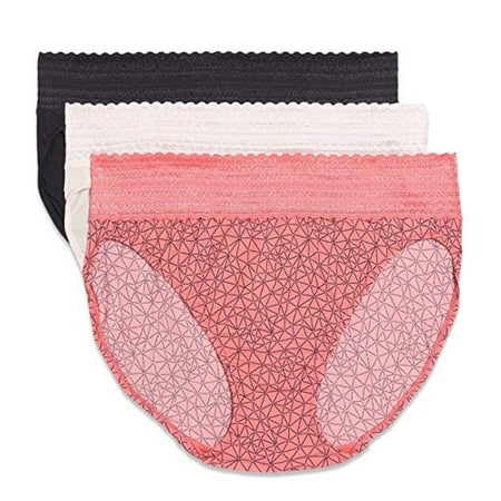 Warner's womens Blissful Benefits Dig-free Comfort Waistband With Lace ...