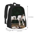 thumbnail image 3 of Daiia Cute Goat Baby Backpack for Men and Women -Durable Backpack Large Capacity, Water-Resistant Bag with Adjustable Straps and Laptop Compartment, 3 of 9