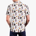 thumbnail image 6 of Cauagu Halloween Gnome Print Men's Polo Shirts, Short-Sleeve Polo Shirts for Men Performance Golf Shirt Athletic Casual Collared T-Shirt-3X-Large, 6 of 8