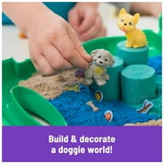 Kinetic Sand, Diggin’ Dog Park Set with 1.5lbs Play Sand & Tools