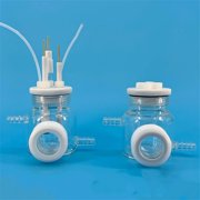 Controllable Temperature photoelectrochemical Cell, Optical Water Bath circulating electrolytic Cell, Double-Layer Quartz windowed electrolytic Cell (200ml)