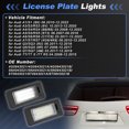 thumbnail image 2 of Luz de Placa LED Unique Bargains para Audi A1/S1 (8X) 08.2010-12.2022 No.4G0943021 2 pcs, 2 of 6