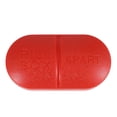 thumbnail image 6 of Unique Bargains 1 Pc 6 Grids Capsule Type Pill Case Portable for Travel Red, 6 of 6