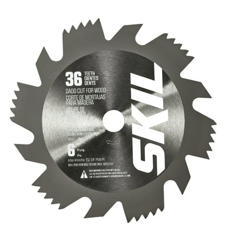 SKIL 6 In. Dado Set  Saw Blade for Table Saws  fits SKIL Model SPT99  SPT99T