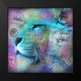 thumbnail image 2 of de Haas, Mascha 20x20 Black Modern Framed Museum Art Print Titled - Lion II, 2 of 5