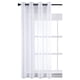 thumbnail image 2 of Cortina Traslúcida Ideal para Cualquier Espacio del Hogar Filtro de Luz Solar, Incluye 1 Panel, Medidas: 145 cm x 215 cm, con Aros Metálicos Mod. Blanco, 2 of 5
