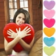 thumbnail image 5 of Cute Heart Pillow Love Pillow Cushion Pillows for Friend Valentine's Day Gifts for Living Decorative Pillows, 20inch, 5 of 5
