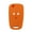 Orange, variant on Zeus Silicone Car Key Flip Cover Holder Remote Control Bag Case for Chevrolet Cruze