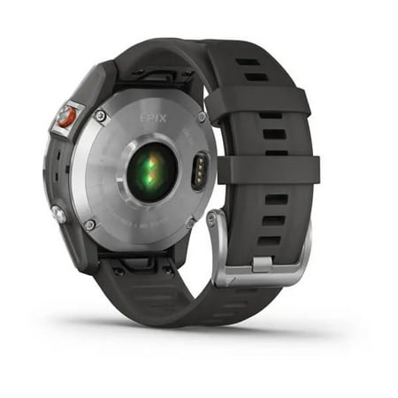 Garmin - epix (Gen 2) GPS Smartwatch 33mm Fiber-reinforced polymer - Steel