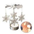 thumbnail image 3 of Candelero giratorio giratorio Banquete de boda Decoración del hogar de Navidad Candelabro de candelita de metal Advancent HA1736-01B, 3 of 5