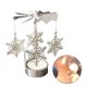 thumbnail image 3 of Candelero giratorio giratorio Banquete de boda Decoración del hogar de Navidad Candelabro de candelita de metal sidaley HA1736-01B, 3 of 5