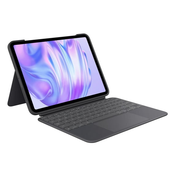 Logitech Combo Touch iPad Pro 11-inch (M4)(2024) Keyboard Case - Detachable backlit keyboard with kickstand, comfortable typing, multi-use mode - Graphite