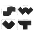 thumbnail image 2 of OUNONA 1Set Reusable Beard Shaping Tool Kit with Measurement Guide for Professional Hairline Styling, 2 of 8