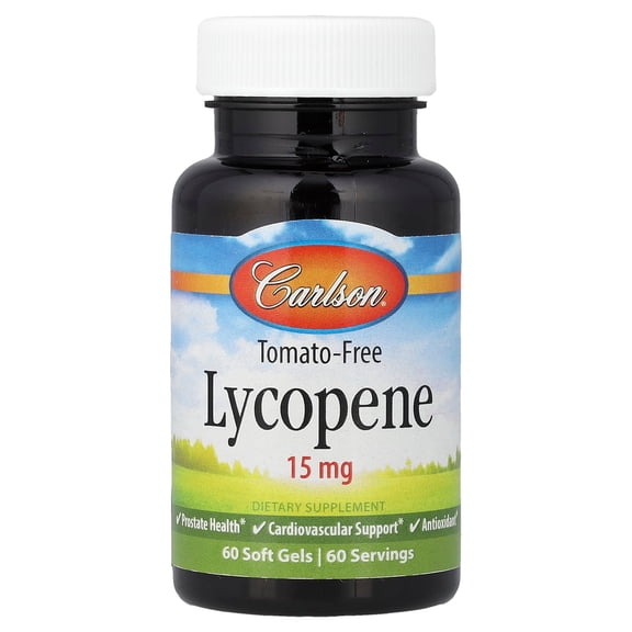 Carlson Lycopene 15 mg 60 Soft Gels