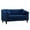 Blue, variant on Aukfa 60" Loveseat Sofa Couch, Contemporary Sleep Sofa for Living Room Furniture Sets, Red