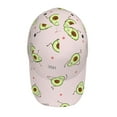 thumbnail image 4 of Disketp Avocado Doing Sport Yoga Print Baseball Caps For Outdoor Sports Fashion Casual Outdoor Caps Men Women, 4 of 9