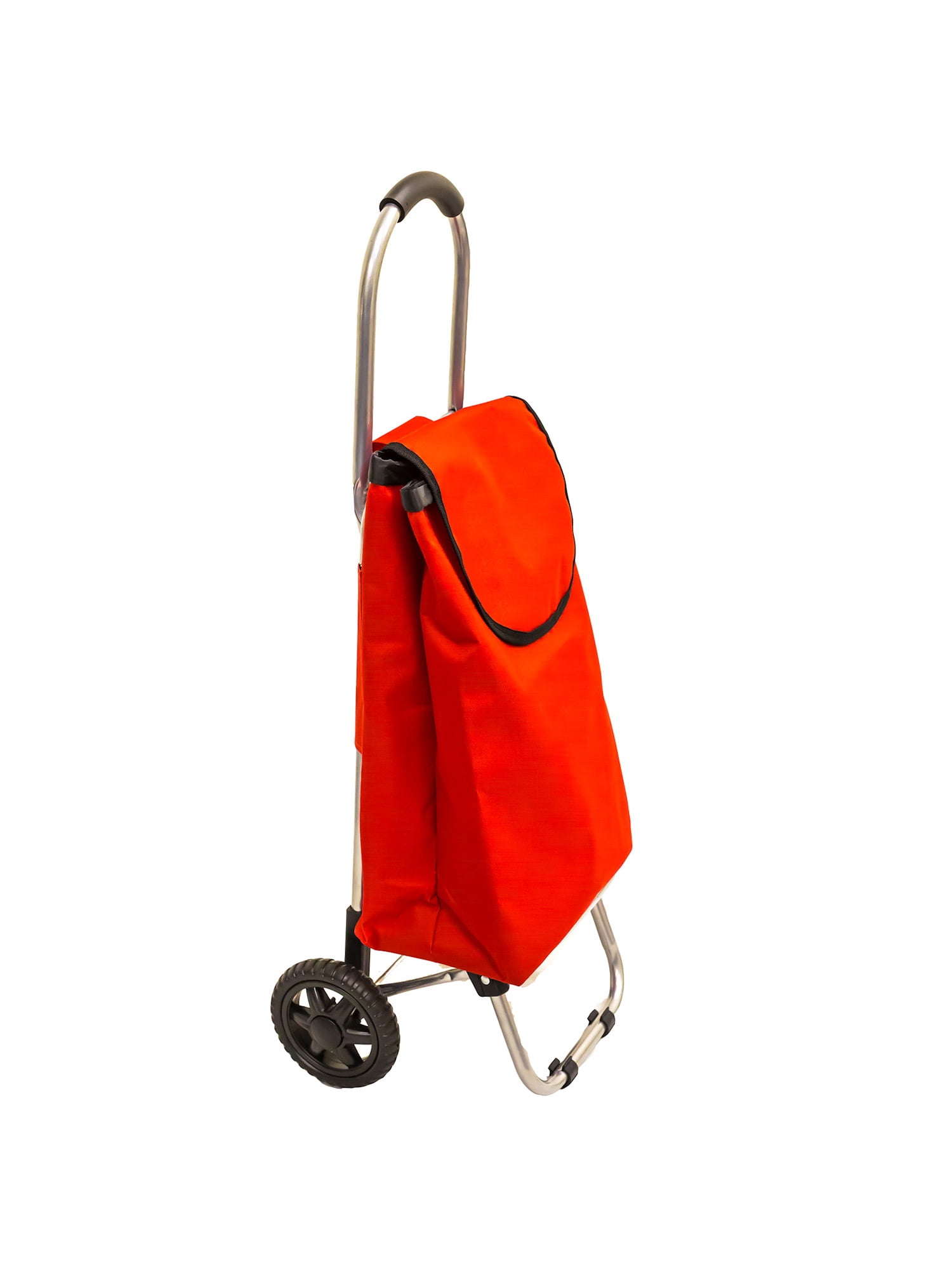 UltraLight Shopping Cart 3 Lb. Rolling Tote Bag Red