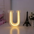 thumbnail image 4 of LINLIN English Alphabet Lights, LED Neon Night Light Battery/USB Powered Wall Decorative Night Light for Home Wedding Christmas Birthday Party Shopwindow Bar, 4 of 9