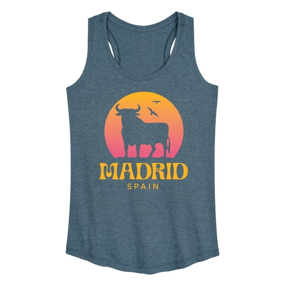 Instant Message - Madrid Spain - Women's Racerback Tank Top