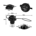 thumbnail image 2 of Lay-z-spa Bestway Valve à Vis pour Bouchon d'Air Vegas Premium Miami, 2 of 3