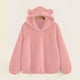 thumbnail image 2 of Sudadera con cremallera para mujer,Suéter de pijama para mujer, manga larga con bolsillo, suave forro polar, ropa de estar en casa cómoda, sopatenor, 2 of 9