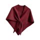 thumbnail image 1 of Chal envolvente para mujer, regalo acogedor, suéter con hombros descubiertos, chal, bufanda suave para invierno Rojo, 1 of 5