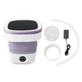 thumbnail image 2 of Portable Mini Washing Machine, Foldable Lightweight Portable Washer Washing Machine With Fully Automatic Operation, Soft Tumble Dry Function For Camping Travelling Apartment Dorm, 2 of 8