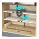 thumbnail image 4 of Retráctil Y Ajustable Organizador De Estante De Cocina Malubero Blanco, 4 of 5