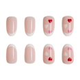thumbnail image 4 of RKSTN Nail Patch Fresh Red Flower Nail Art Set 24PSC, 4 of 4