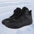thumbnail image 2 of YLYL Winter Hike Barefoot Footwear Shoes Womens Mens Wide Toe Box Non-Slip Trail Running High Top Warm Boots, 2 of 9