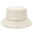 thumbnail image 2 of YooGuoGuo New Faux Leather Bucket Hat Women Man Pu Soild Sun Hat Fashion Bob Panama Autumn Winter Waterproof Fisherman Hat Travel Hat, 2 of 6