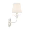 thumbnail image 7 of 571-OP-MT Crystorama Lighting Broche - 1 Light Wall Sconce-15 Inch Tall and 6.5 Inch Wide-Matte White Finish, 7 of 7
