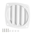 thumbnail image 2 of Reemplazo de Ventilación con Persianas para Barcos, Cubierta de Conducto de Ventilación de Salida Cuadrada, para RV Yacht Marine Blanco, 2 of 7