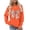 Valentine sweatshirt women-Orange, variant on Homenesgenics Valentines Day Clothes Women Bow Heart Print Long Sleeve Round Neck Sweatshirt Sweatshirt Sweatshirt No-Cap Sweatshirt Brown XS