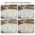 thumbnail image 7 of ODIKA 8'x10' Washable Area Rug Pet Paw Print With Interlocking Bone Motifs Contemporary Design for Dining Room, Large Office, Lounge, Non-Slip Chair-Friendly Mat, 7 of 7