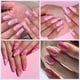 thumbnail image 2 of Rayas de colores Líneas Nail Art Stickers Arco iris Geométrico Transferencia de agua Calcomanías para uñas Nail Art Sliders Verano para decoración de uñas Diseños de marcas de agua Accesorios Suminis JAMW Sencillez, 2 of 5