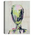 thumbnail image 4 of Green with Envy, Tickled Pink by Phillip Brown Abstract Portrait Canvas Art, 4 of 4