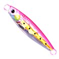 thumbnail image 3 of Placa de hierro de metal Cebo duro Señuelo de pesca Simulación Ojos 3D Aparejos (Rosa 30 g) Hugtrwg Para Estrenar, 3 of 6