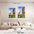 thumbnail image 4 of Elephant Stock Icelandic Seljalandsfoss Falls Wall Art - Vertical Multi Panel Canvas - Living Room Wall Decor - Wellness Multi Panel - Gray And Beige Decor - 32" x 50", 4 of 8