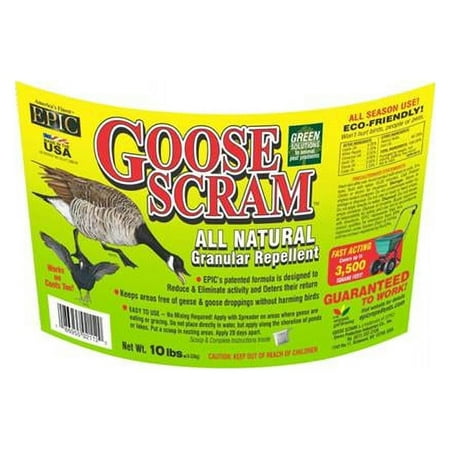 UPC: 0186955021120 | Enviro Protection India 19010 10 lbs Goose Scram Bucket Granular Repellent