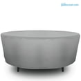 thumbnail image 4 of Patio Extra Extra Large Waterproof Table Cover - Outdoor Round Side Table Covers - Patio Washable Table Cover - Heavy Duty Furniture 72 Inch Grey, 4 of 5