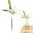 A, variant on 1 Piece Fake Plants Artificial Flowers Real Looking Lifelike Vibrant Non-Fading Color For Indoor Outdoor Table Centerpiece Gold Style 73