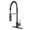 thumbnail image 1 of Gourmetier LS8775NYL Modern Single-Handle Pull-Down Kitchen Faucet - Oil Rubbed Bronze, 1 of 1