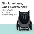 thumbnail image 5 of BOB Gear Wayfinder Jogging Stroller with Independent Dual Suspension, Air-Filled Tires, and 75-Pound Weight Capacity, Storm, 5 of 5