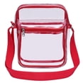thumbnail image 1 of USPECLARE Monedero transparente para eventos de estadio Bolsa de mensajero transparente para hombres y mujeres, 1 of 4